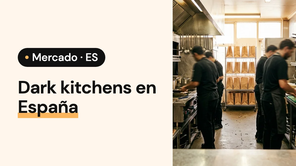 Imagen de portada del artículo: Dark kitchens en España: qué separa a las rentables