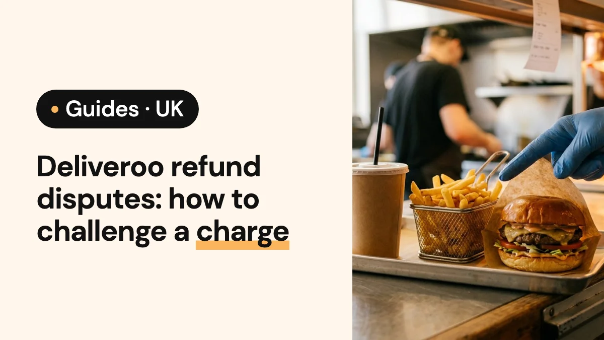 Cover image of the article: Deliveroo refund disputes: how to challenge a charge