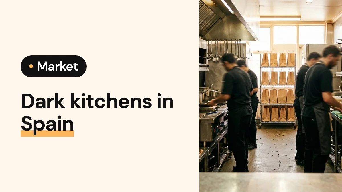 Cover image of the article: Dark kitchens in Spain: what sets the profitable ones apart