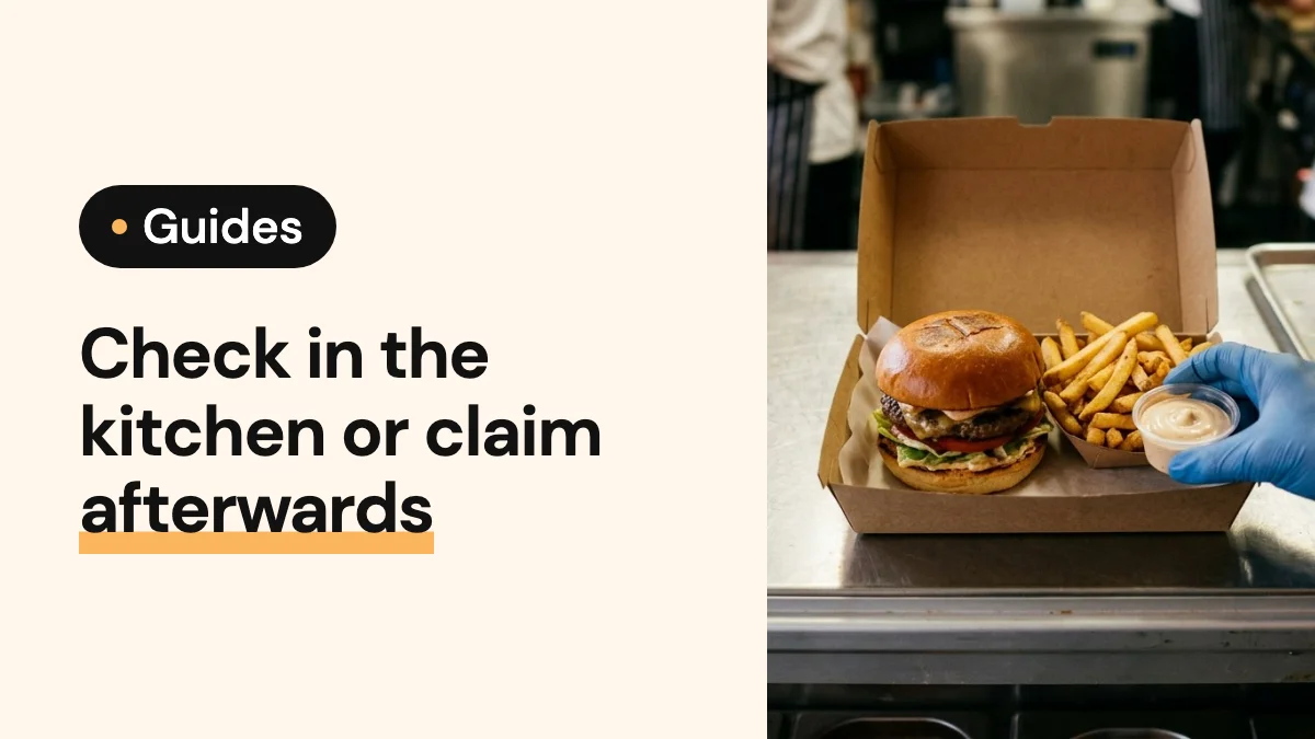 Cover image of the article: Check in the kitchen or claim afterwards: what recovers more