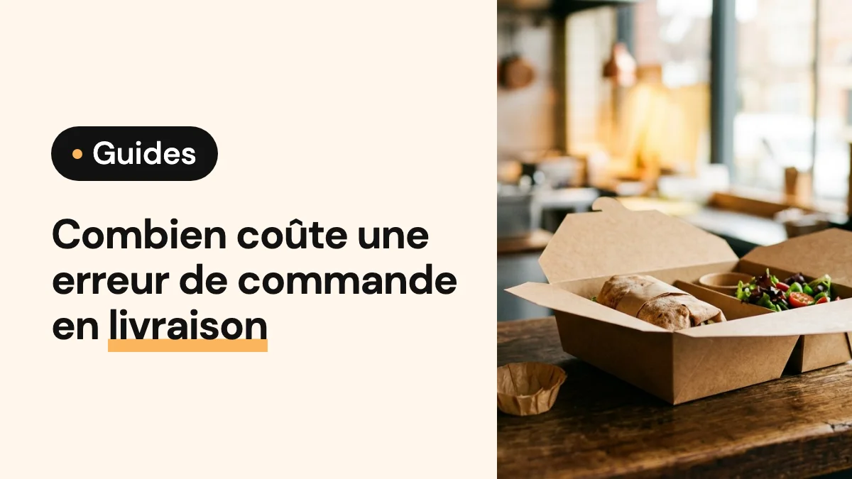 Image de couverture de l’article : Combien coûte une erreur sur une commande en livraison