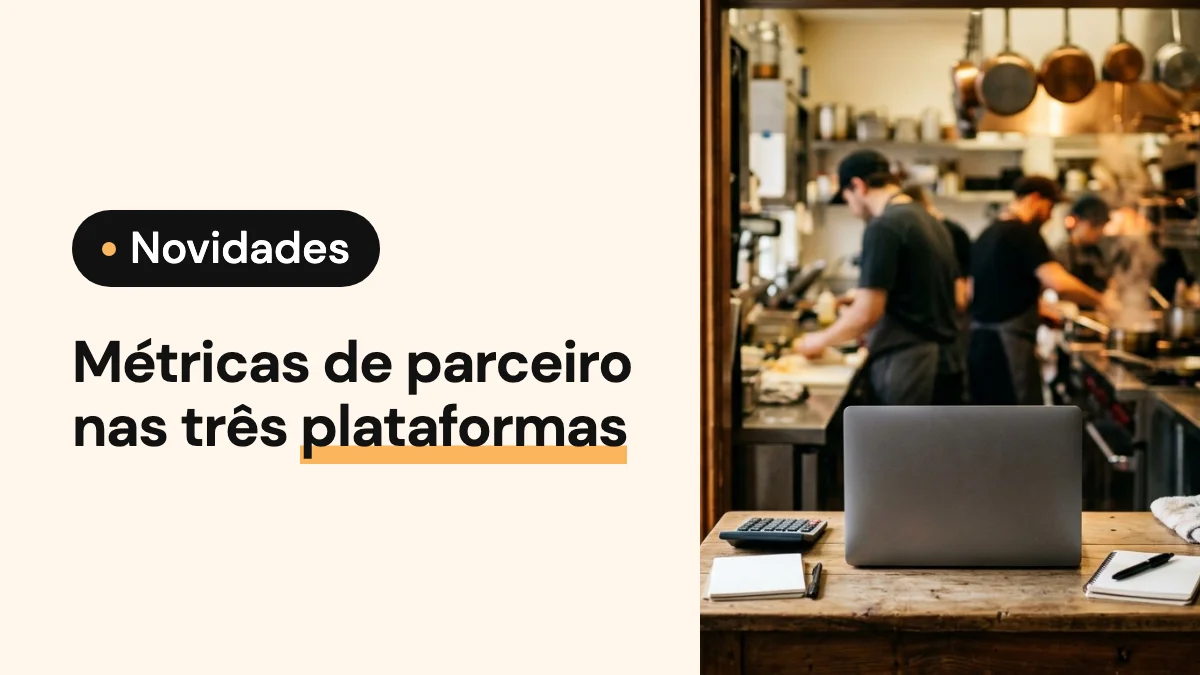 Imagem de capa do artigo: Métricas de parceiro na Glovo, na Uber Eats e na Just Eat